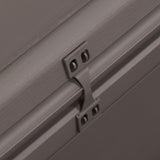 NNEVL Cushion Box Grey 125x40x42 cm 130 L