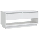 NNEVL TV Cabinet White 102x41x44 cm Chipboard