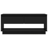 NNEVL TV Cabinet Black 102x41x44 cm Chipboard
