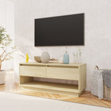 NNEVL TV Cabinet Sonoma Oak 102x41x44 cm Chipboard