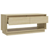 NNEVL TV Cabinet Sonoma Oak 102x41x44 cm Chipboard