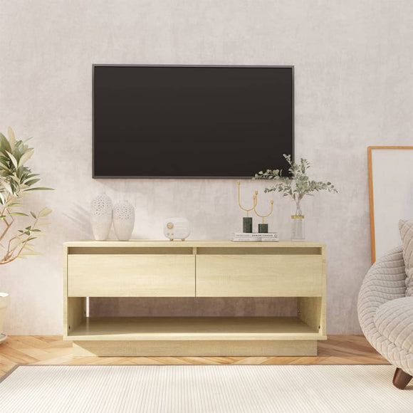 NNEVL TV Cabinet Sonoma Oak 102x41x44 cm Chipboard