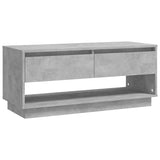 NNEVL TV Cabinet Concrete Grey 102x41x44 cm Chipboard