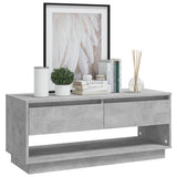 NNEVL TV Cabinet Concrete Grey 102x41x44 cm Chipboard