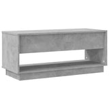 NNEVL TV Cabinet Concrete Grey 102x41x44 cm Chipboard