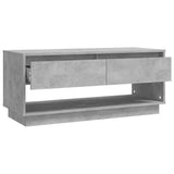 NNEVL TV Cabinet Concrete Grey 102x41x44 cm Chipboard