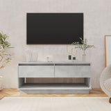 NNEVL TV Cabinet Concrete Grey 102x41x44 cm Chipboard