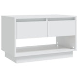 NNEVL TV Cabinet White 70x41x44 cm Chipboard