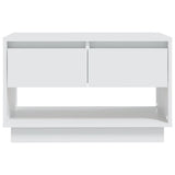 NNEVL TV Cabinet White 70x41x44 cm Chipboard