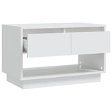 NNEVL TV Cabinet White 70x41x44 cm Chipboard