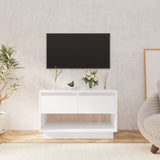 NNEVL TV Cabinet White 70x41x44 cm Chipboard