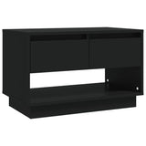 NNEVL TV Cabinet Black 70x41x44 cm Chipboard