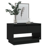 NNEVL TV Cabinet Black 70x41x44 cm Chipboard