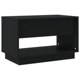 NNEVL TV Cabinet Black 70x41x44 cm Chipboard