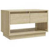 NNEVL TV Cabinet Sonoma Oak 70x41x44 cm Chipboard