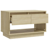 NNEVL TV Cabinet Sonoma Oak 70x41x44 cm Chipboard