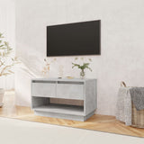 NNEVL TV Cabinet Concrete Grey 70x41x44 cm Chipboard