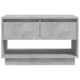 NNEVL TV Cabinet Concrete Grey 70x41x44 cm Chipboard