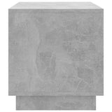 NNEVL TV Cabinet Concrete Grey 70x41x44 cm Chipboard