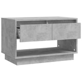 NNEVL TV Cabinet Concrete Grey 70x41x44 cm Chipboard