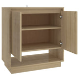 NNEVL Sideboard Sonoma Oak 70x41x75 cm Chipboard