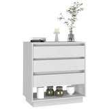 NNEVL Sideboard White 70x41x75 cm Chipboard