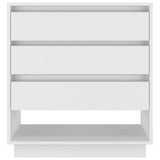 NNEVL Sideboard White 70x41x75 cm Chipboard