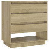NNEVL Sideboard Sonoma Oak 70x41x75 cm Chipboard