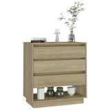 NNEVL Sideboard Sonoma Oak 70x41x75 cm Chipboard