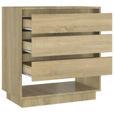 NNEVL Sideboard Sonoma Oak 70x41x75 cm Chipboard