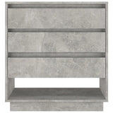NNEVL Sideboard Concrete Grey 70x41x75 cm Chipboard