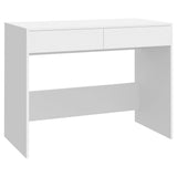 NNEVL Desk White 101x50x76.5 cm Engineered Wood