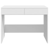 NNEVL Desk White 101x50x76.5 cm Engineered Wood