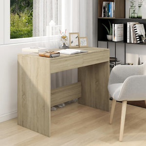 NNEVL Desk Sonoma Oak 101x50x76.5 cm Chipboard