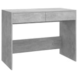 NNEVL Desk Concrete Grey 101x50x76.5 cm Engineered Wood