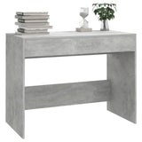 NNEVL Desk Concrete Grey 101x50x76.5 cm Engineered Wood