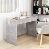 NNEVL Desk Concrete Grey 101x50x76.5 cm Engineered Wood