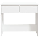 NNEVL Console Table White 89x41x76.5 cm Steel