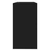 NNEVL Console Table Black 89x41x76.5 cm Steel