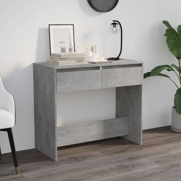 NNEVL Console Table Concrete Grey 89x41x76.5 cm Steel