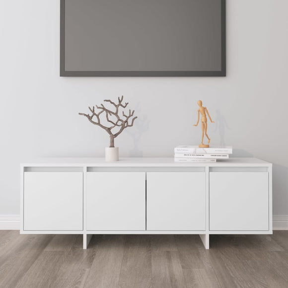 NNEVL TV Cabinet White 120x30x40.5 cm Engineered Wood