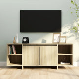 NNEVL TV Cabinet Sonoma Oak 130x35x50 cm Chipboard