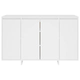 NNEVL Sideboard White 120x41x75 cm Chipboard