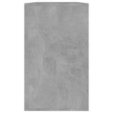 NNEVL Sideboard Concrete Grey 120x41x75 cm Chipboard