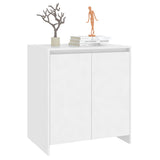 NNEVL Sideboard White 70x40x73.5 cm Chipboard