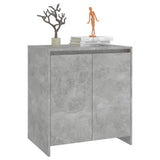 NNEVL Sideboard Concrete Grey 70x40x75 cm Engineered Wood