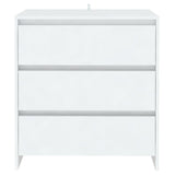 NNEVL Sideboard White 70x41x75 cm Engineered Wood