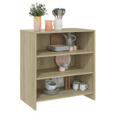 NNEVL Sideboard Sonoma Oak 70x40.5x75 cm Engineered Wood