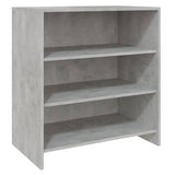 NNEVL Sideboard Concrete Grey 70x40.5x75 cm Engineered Wood