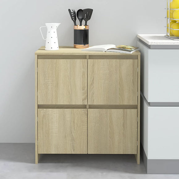 NNEVL Sideboard Sonoma Oak 70x41x75 cm Engineered Wood